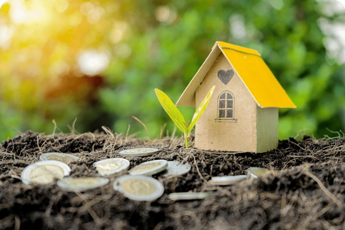Workers renovating a kitchen